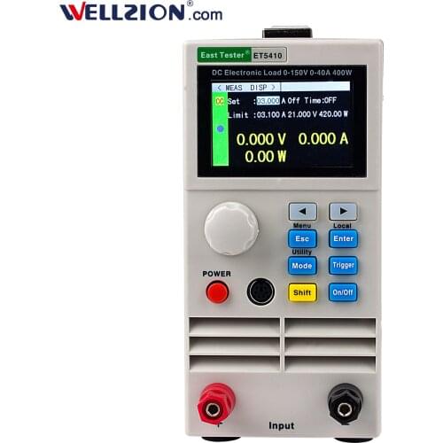 ET5410,150V 40A 400W Battery and LED Test Function Electronic Load Tester