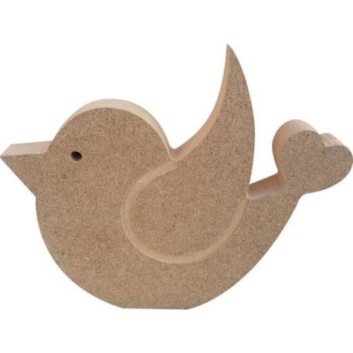 Bird Figure Trinket Wooden Object CODE: F15 paintable decorative objects декоративные предметы под роспись