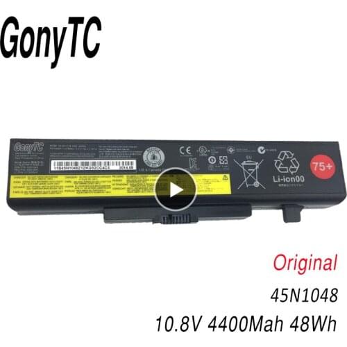 GONYTC 45N1048 48Wh L11S6Y01 L11M6Y01 Battery For Lenovo E430 b590 E440 E530 G480 G580 G585 G780 Y480 Y580 G500 L11L6Y01 75