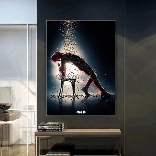 Anime Superhero Canvas Painting Wall Art Marvel Movie Poster and Prints Wall Decor Pictures for Living Kids Room Home Decoration