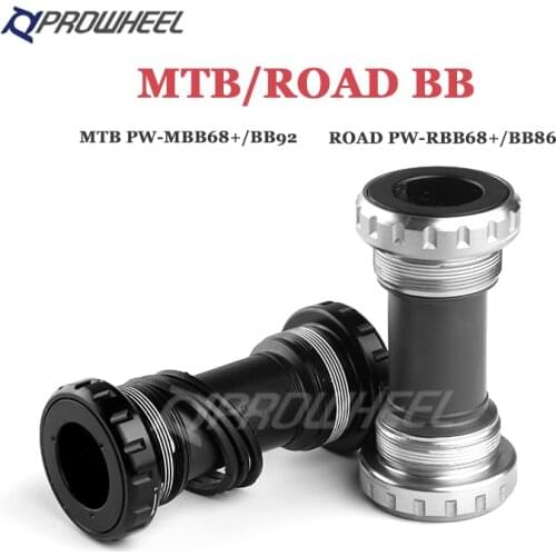 PROWHEEL BB73 BB92 BB68 BB86 MTB Road Mountain Bike Bicycle Press-in Bottom Brackets BB 24mm for SRAM GXP Crankset