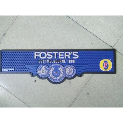 Fashion Eco-Friendly PVC blue bar mat insulation thick desk pad