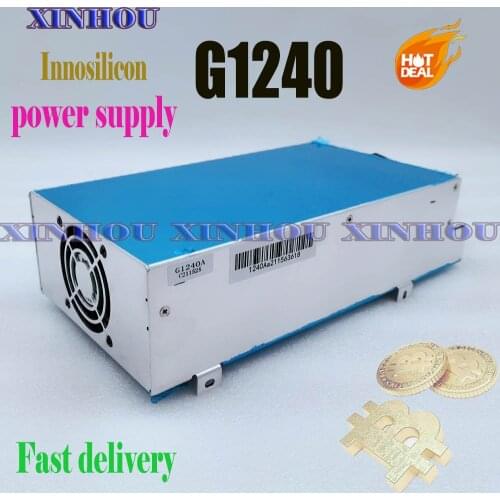 New Innosilicon T2T power supply G1240 PSU Suitable for BTC BCH Asic miner Innosilicon T2TZ T2THM T2TH 30T 27T 26T 25T