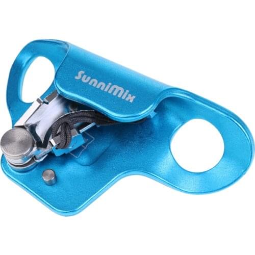 Outdoor CE Approved Blue Arborist Climbing Chest Ascender Fits 8-13mm Rope Access for Camping Hiking Rock Climbing Accessories