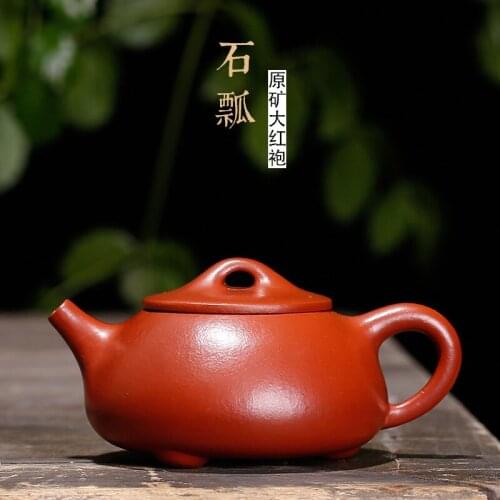 Wang Fang Purple Sand Huyuan Mine Dahongpao Handmade Chinese-style Jingzhou Stone Pot