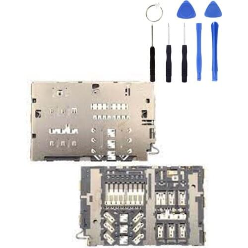 SIM Card Connector sim Socket Holder SIM Card Slot Socket Repair Kit Gift FOR Samsung J7 PRİME G610