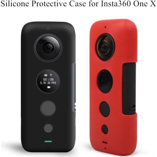 Silicone Protective Case Waterproof Scratchproof Selfie Shooting Accessory for Insta360 One X