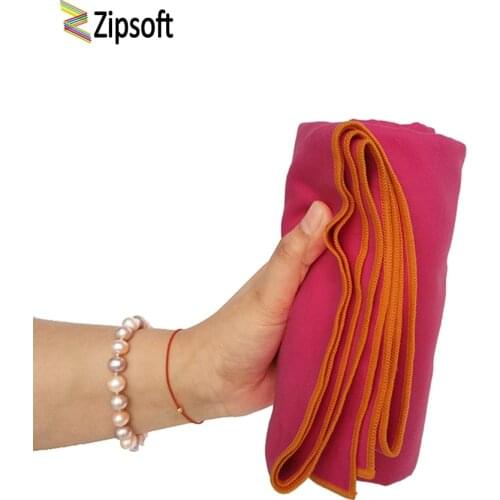 Sports Towel Gym Beach towel Quick drying for adult Microfiber Swimming Mat Travel Hotel Camping Zipsoft brand Christmas gift