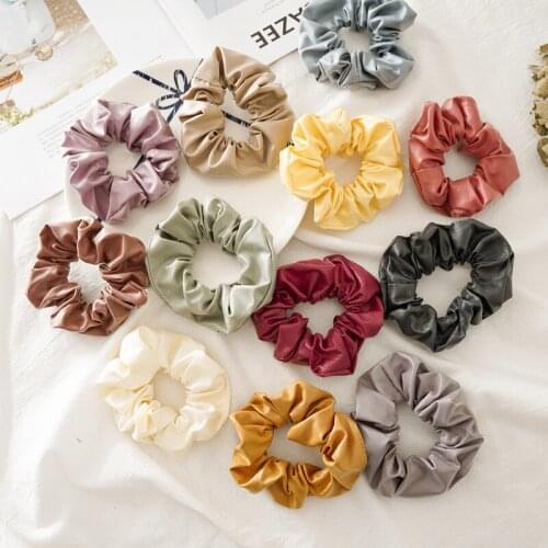 SUNNEE FACE Vintage scarf bowknot Women Hair Ponytail Holder, Rubber Serpentine Summer headbands Elastic Hair ties for Girls