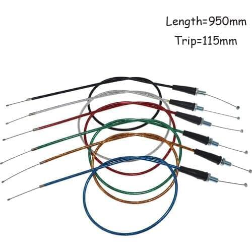 Throttle Cable Line Wire For Pit Dirt Motor Bike Motorcycle XR50 CRF50 CRF70 KLX 110 125 SSR TTR BBR Horizontal Engine