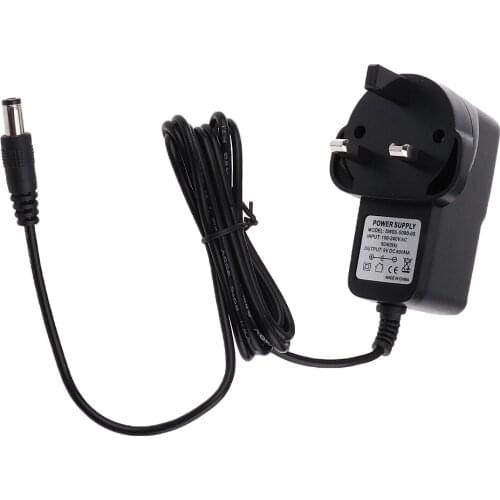 UK Plug 9V DC Guitar Effects Pedal Adapter Charger Power Supply 144cm Cable
