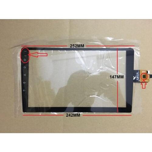 XY-PG9020-FPC-A5 XY-PG9018-FPC 10.1 inch 10.2 inch 6lines CAPACITIVE screen panel 252mm*147mm TouchSensor FreeShipping 252*147