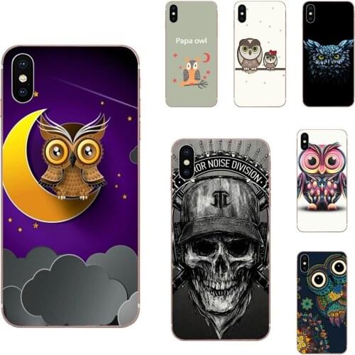 Cool Animal Owl Funny Mobile Cases For Samsung Galaxy Note 10 pro Plus Lite 9 8 5 4 3 M60s M40 M30 M30S M20 M10 M10S