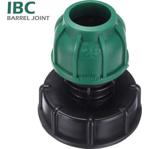 1Pcs S60X6 Plastic IBC Tank Adapter Reducer Connector Hose Lock Water Pipe Tap Standard Fit Butt Garden Water Hose Adapter