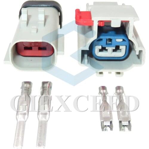 2 Pin 2.8 Seires Wiring Harness Unsealed Connector 54200211 54200207 Car Air Voltage Regulator Solenoid Valve Socket