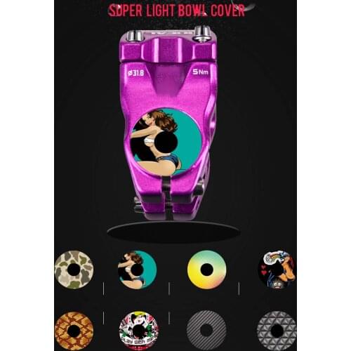 28.6mm Bicycle Headset Top Cover Front Fork Stem Top Caps Bowl Titanium Alloy MTB Bikes Parts Road Bikes Supplies