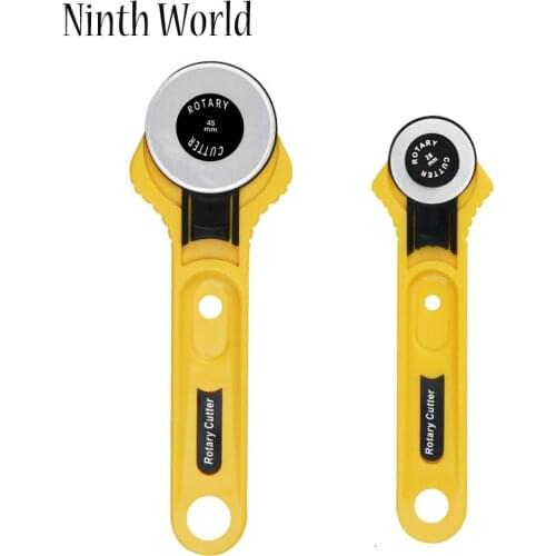 45mm/28mm Rotary Cutter Set Blades Fabric Circular Quilting Cutting Patchwork Leathercraft Sewing Tool Quilter Leather Cutter