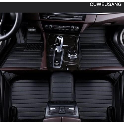 CUWEUSANG Custom Car floor mat for chery tiggo 3 5 qq 3x 5x 4 8 for chery all models Auto accessories foot mats for cars