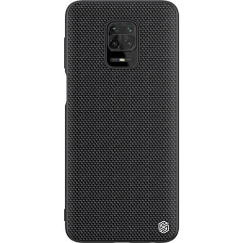 Case for xiaomi redmi Note 9 Pro Max 9S Back Cover NILLKIN textured pattern matte hard soft back cover Mobile phone black shell