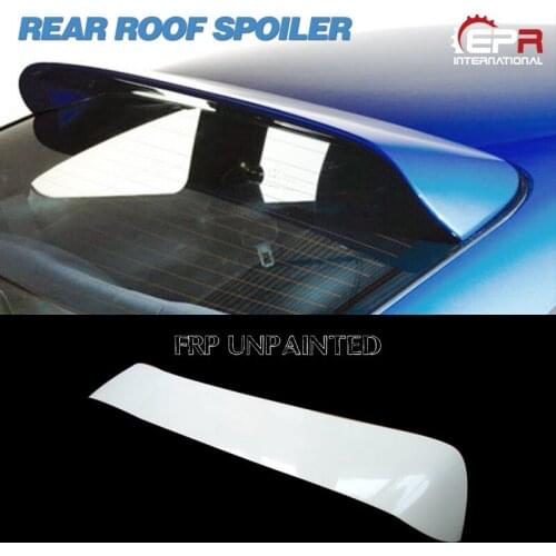 For Nissan S15 Silvia Glass Fiber Dmax Roof Spoiler Body Kit Trim Racing Part For Silvia S15 FRP Wing Lip tuning