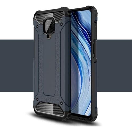 For Xiaomi Redmi Note 9S Case Anti-knock Bumper Rugged Armor Hard Back Cover Redmi Note 9 S Pro Max Phone Case For Redmi Note 9S