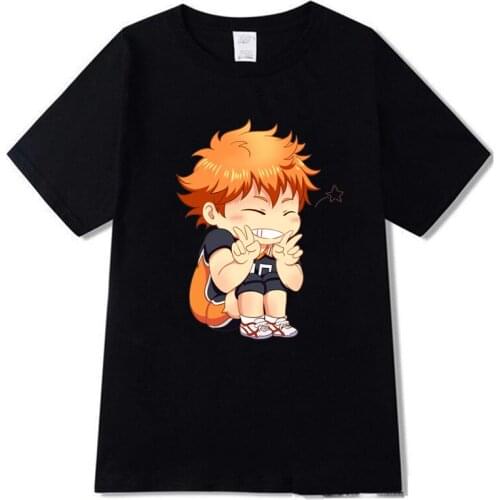 Haikyuu Tobio Kageyama Hinata Shoyo Men Modal T Shirt Anime Hinata Shoyo Tobio Kageyama Clothes Anime