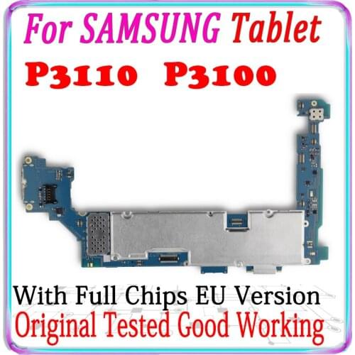 Good Working Original Unlocked For Samsung Galaxy Tab 2 7.0 P3100 P3110 Motherboard 3G & WIFI Main logic board Circuits Cable