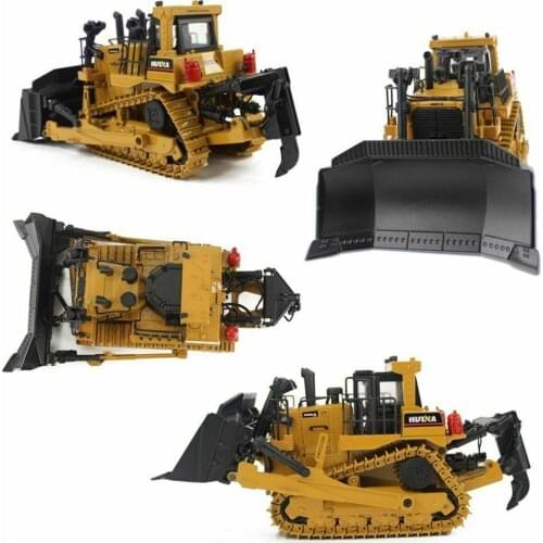 1/50 High Simulation Diecast Metal Crawler Bulldozer Engineering Car Model Educational Kids Toy Metal Toys For Boys Kids