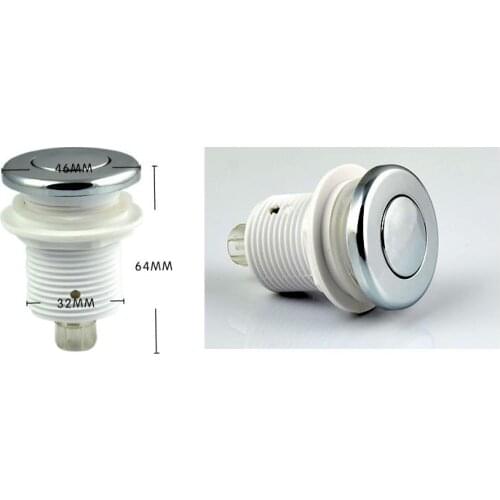 Massage Bathtub Food Waste Disposer Accessories Shredder Air Pneumatic Pressure Start Switch Button