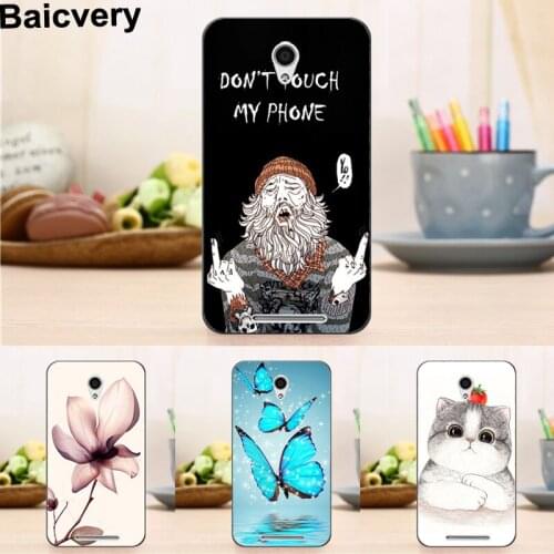 Soft Silicone Back Cover Case for MTC Smart Start 3 Fashion Fundas Coupe Cover for MTC Smart Start 3 Flowers Patterns