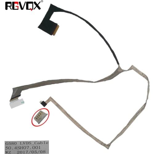 New Original LCD LED Video Flex Cable For LENOVO G580 G585 G580A (version 2) 50.4SH07.001 Notebook LVDS CABLE