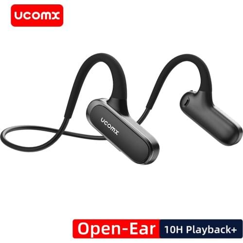 New UCOMX G56 Bone Conduction Bluetooth Earphone Binaural Wireless Earhook Sports Running Outdoor Earphone for iPhone Android