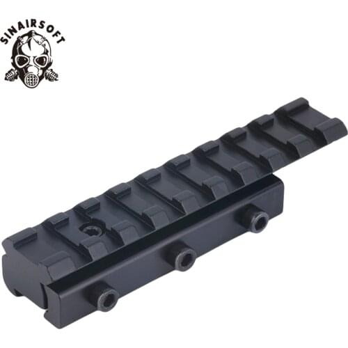 Tactical Rail 11mm To 20mm Dovetail To Weaver Paintball Rail Mount Base Adapter Scope Mount Rack Converter Riflescopes Hunting