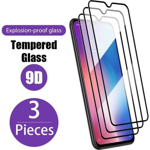 3PC Screen Explosion-proof Glass For Xiaomi Poco X3 X3 NFC X2 Tempered Glass For Xiaomi Poco M2 M2 Pro M3 F2 Pro C3