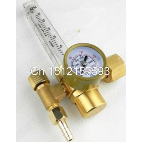 1pcs Argon Mig Tig Adjustable Flow meter Regulator Welding Weld Argon Gas Meter