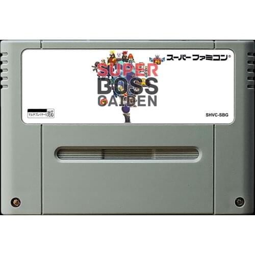 Game cards : SUPER BOSS GAIDEN ( Japanese NTSC Version!! )