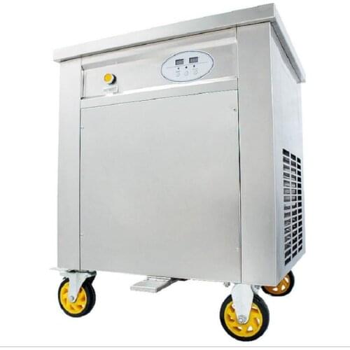 Hot sale ! high quality Tailand stainless steel fried ice cream roll machine