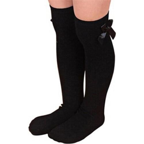 Girl Socks Old Cotton New Summer Korean Version Knee High Long Tube Princess Childrens Knee Socks Kids Dance Socks