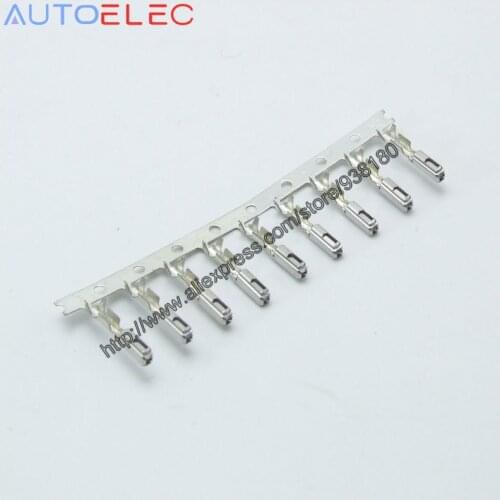 100X 5-968221-1 ecu small terminal Seat crimp pins For Use With ECU 284743-1 MQS SOCKET replace AMP TE Tyco wire crimp terminal
