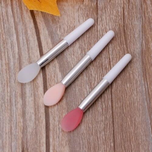 Drop Ship&Wholesale Home DIY Silicone Lip Use Soft Brush Applicator Cosmetic Beauty Makeup Tool Oct.29
