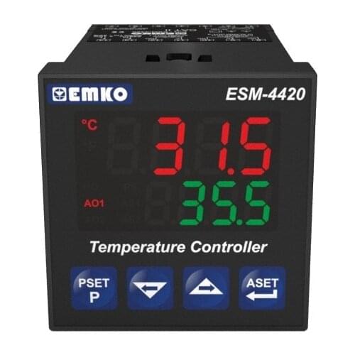 EMKO ESM-4420 ESM4420 Temperature Controller PID or ON/OFF selectable temperature control 48mm x 48mm