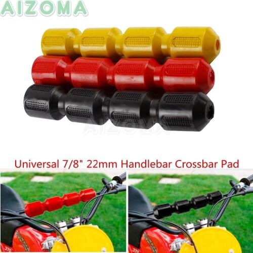 Universal MX Enduro Motocross 7/8"Handlebar Crossbar Pad Cover 22mm Bar Protection For Kawasaki Yamha Suzuki ATV Quad