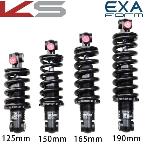 Taiwan EXA 291R 165/190mm Bicycle rear Shock Absorber/lithium electric Bicycle upgraded/oil pressure damping rear Shock Absorber
