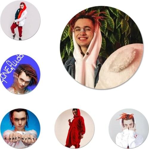 58mm GONE Fludd Badge Brooch Pin Accessories For Clothes Backpack Decoration gift