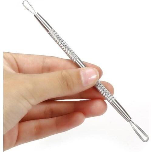 1PC Tools Kit Acne Extractor Blemish Remover Tool Spoon Remover Blackhead Pimple Needles Cleaner Needles Remove Tools TSLM1