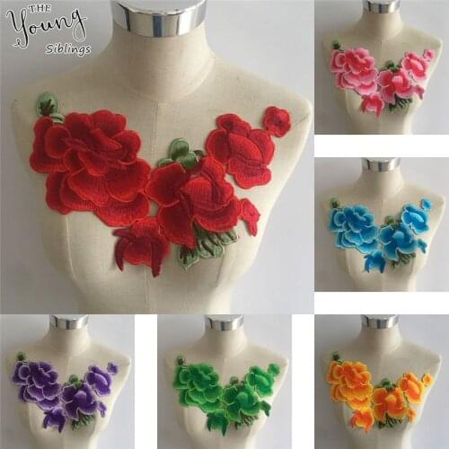 1pcs sale New High Quality Hot Melt Adhesive Iron no Patch Badges DIY Sewing Embroidery Applique Decoration Clothing Accessories