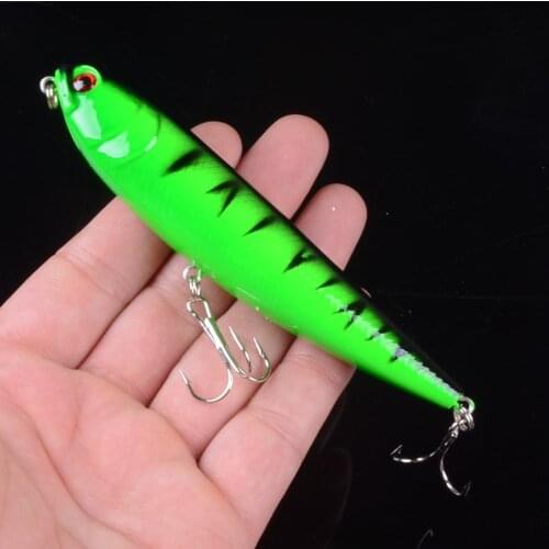 1pcs 11cm 16.3g Fishing Lures Pencil Fishing Bait Fishing Tackle Wobbler Tackle Crankbait Pesca Baits kit set 3D Eye
