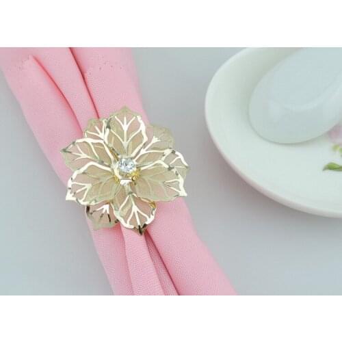 10pcs/lot Exquisite high-end hotel restaurant dedicated napkin ring mouth cloth napkin ring napkin ring seat ring