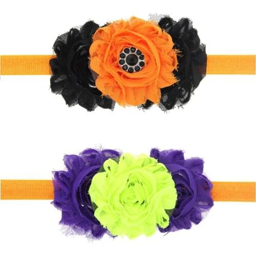 20pcs Best Deal New Good Quality Novelty Girl Halloween Headdress Elastic Hair Band Headband Gift WS006