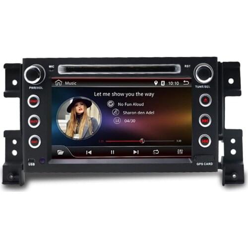 7" Android 9.0 PX6 For SUZUKI GRAND VITARA 2005- Car Radio 4+64GB Car Multimedia Player Car Stereo 8 Core Car Audio ATV AUX
